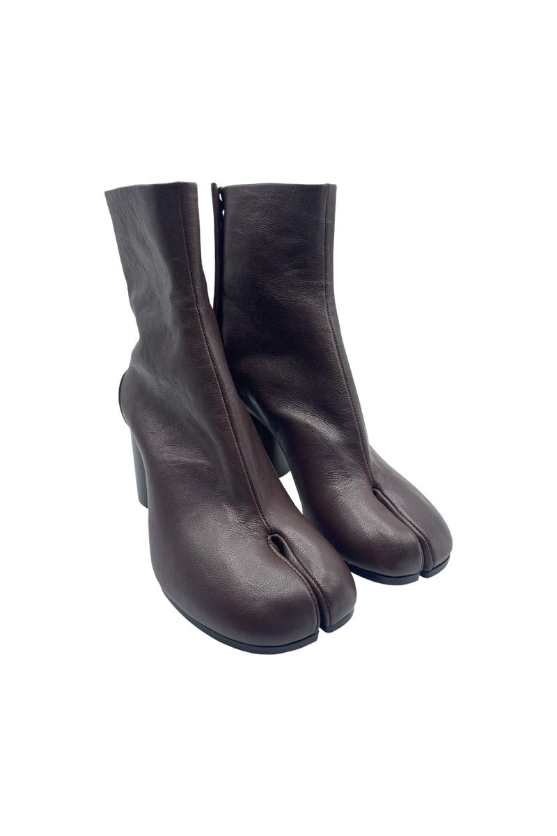 Maison Margiela Brown Tabi Boots Shoes