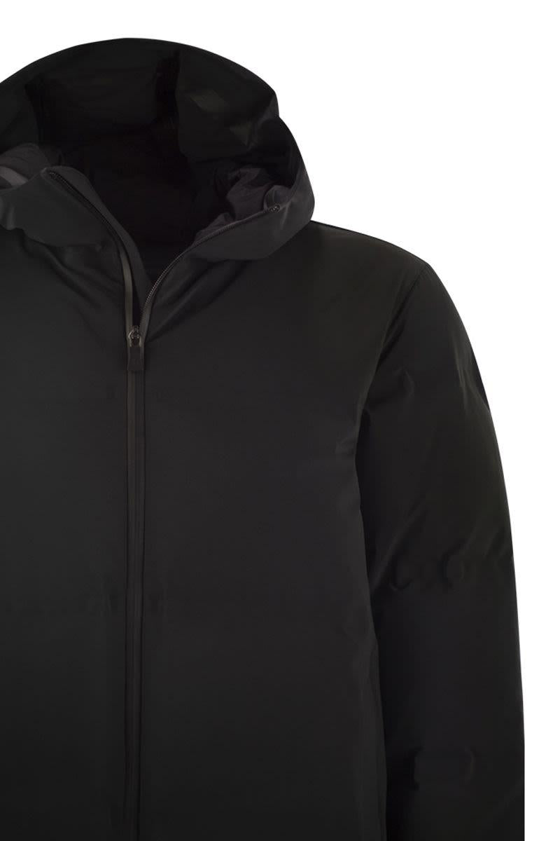 Herno New Impact Long Down Jacket With Hood