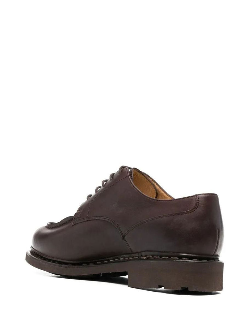 Paraboot Chambord Smooth Leather Derby Shoes