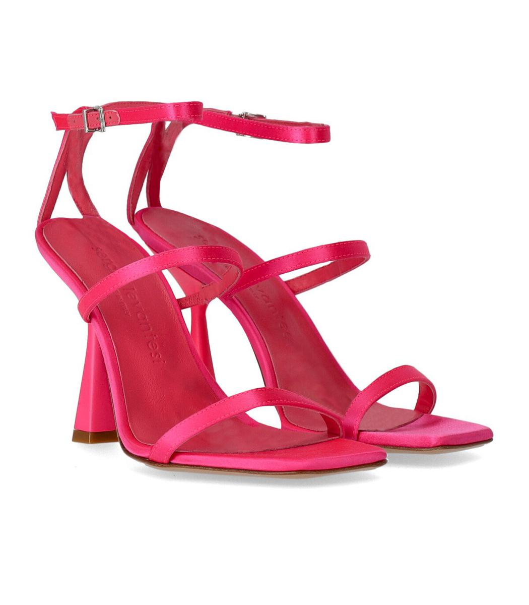 Sergio Levantesi Telen Fuchsia Heeled Sandal