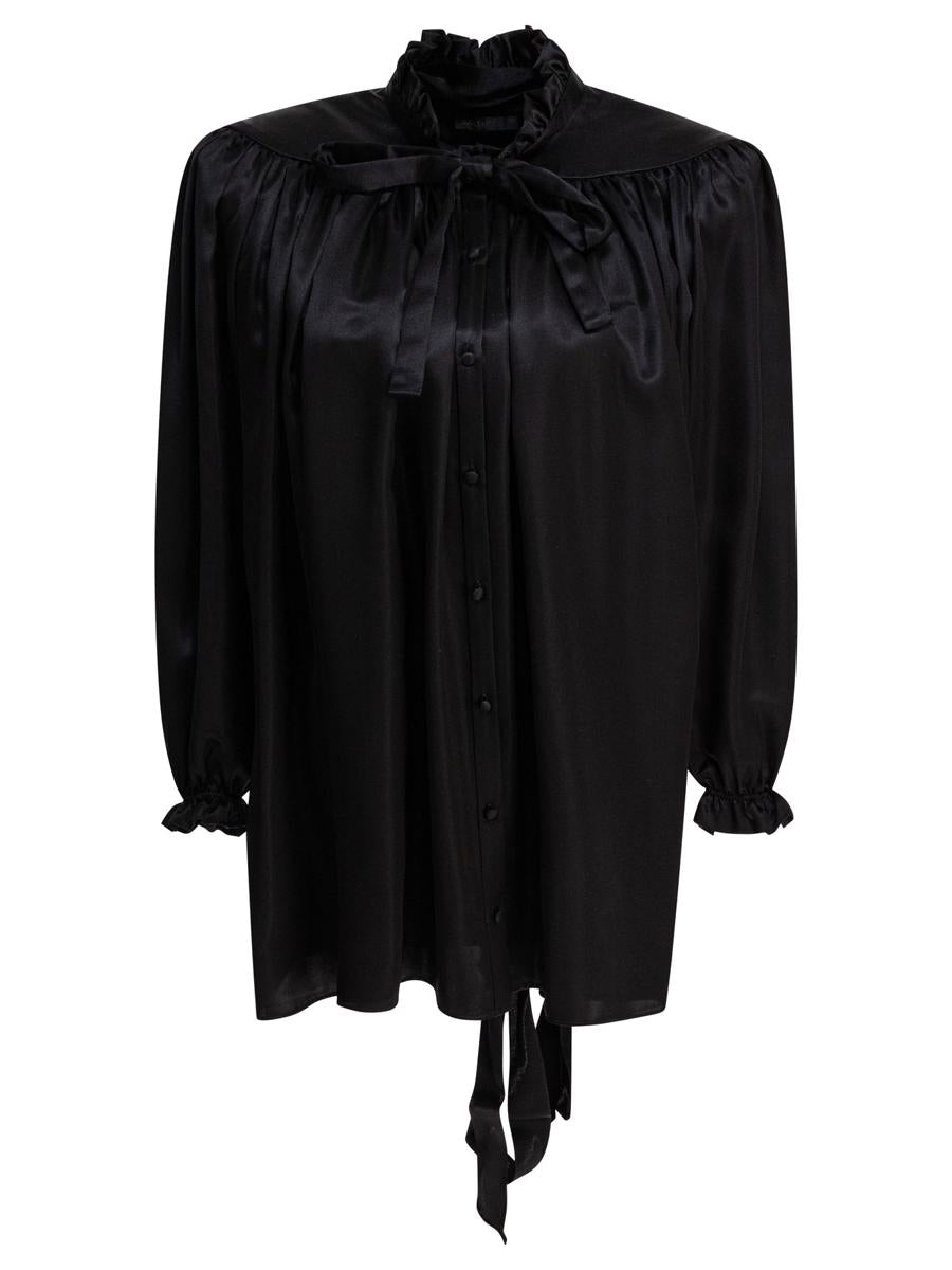 Balenciaga Lace-Up Blouse