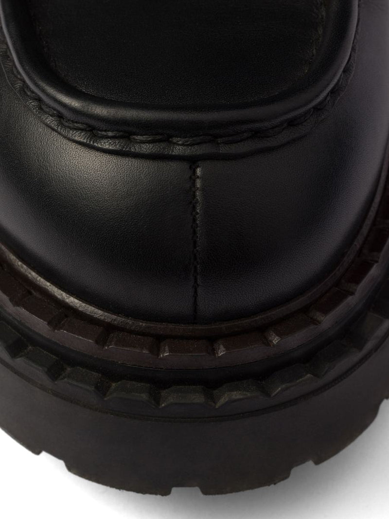 Prada Leather Loafers