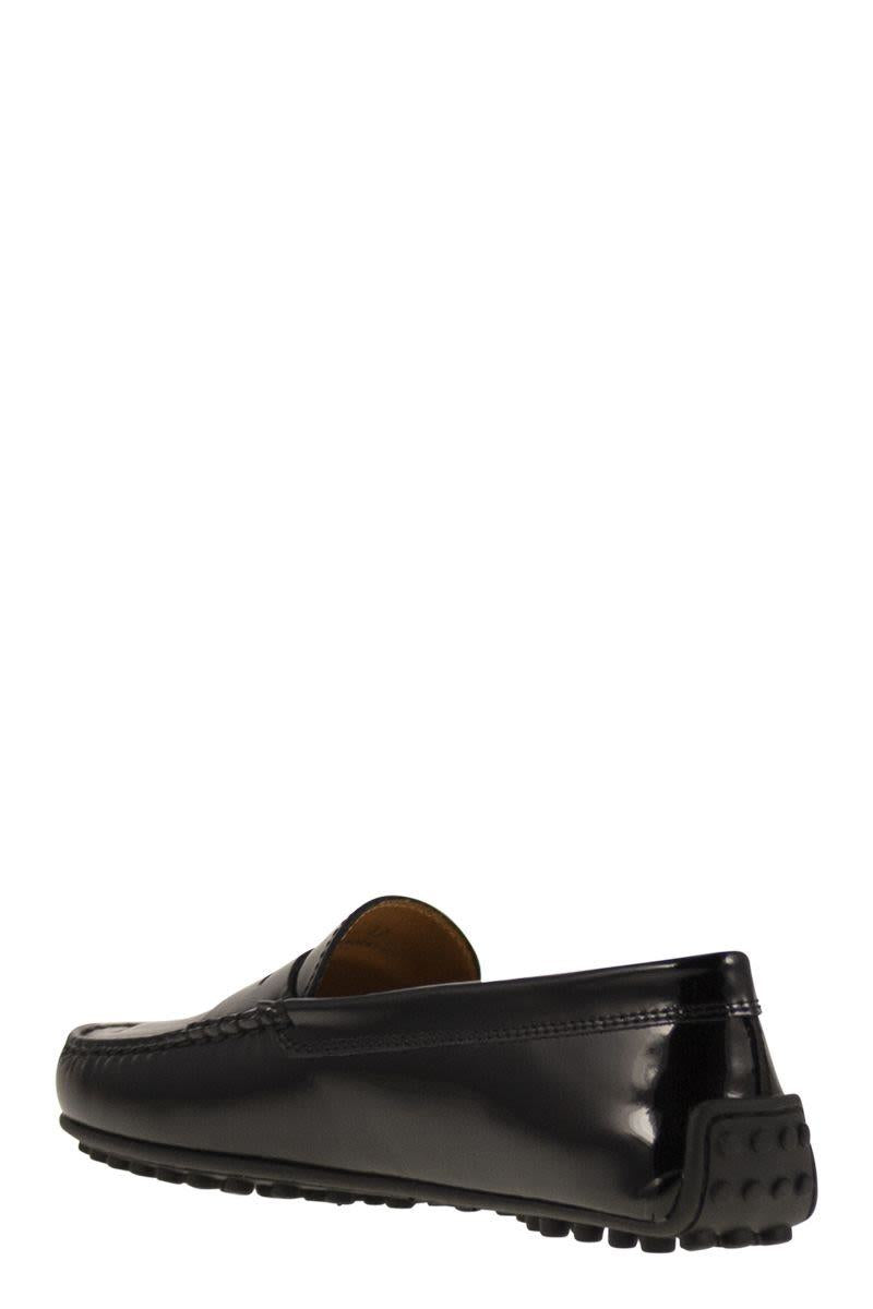 Tod'S City Gommino Moccasin In Glossy Leather