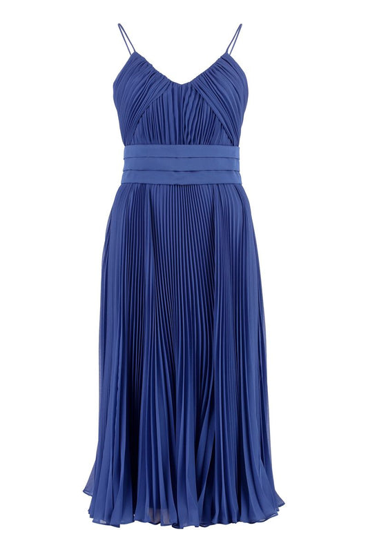 Max Mara Clarino Pleated Midi Dress