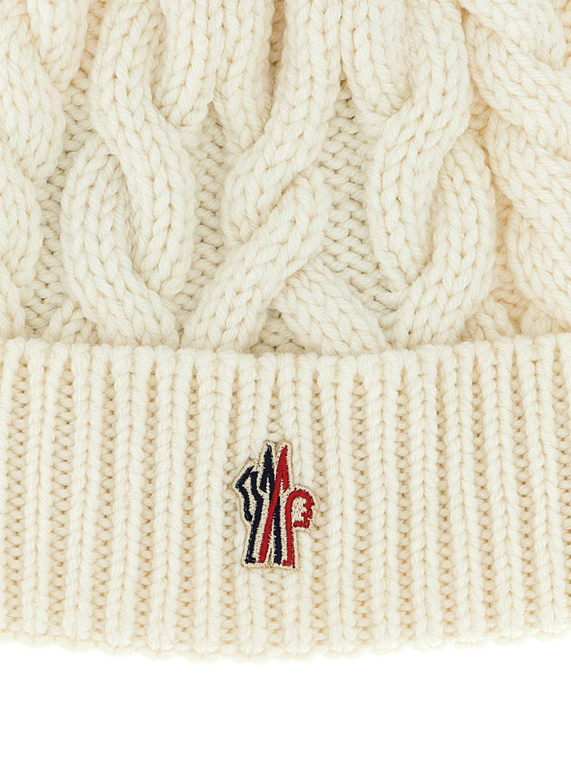 Moncler Grenoble Braided Wool Beanie