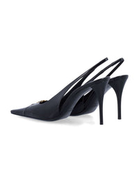 Saint Laurent Babylone Breteuil Slingback Pumps