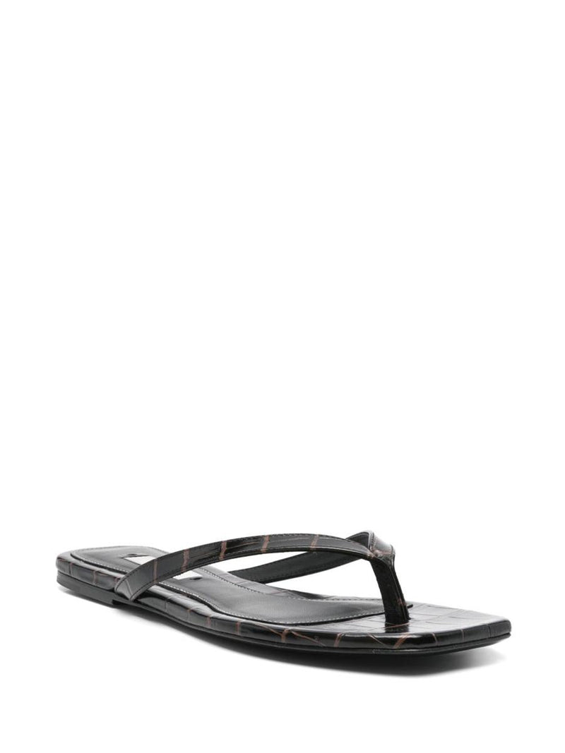 TOTEME Leather Thong Sandals