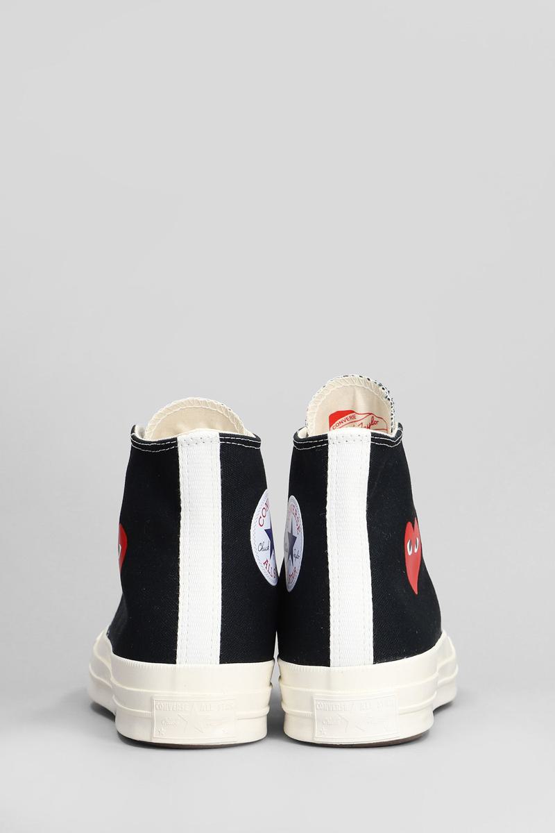 Converse X Comme Des Garçons Play Chuck 70 Cdg High Sneakers