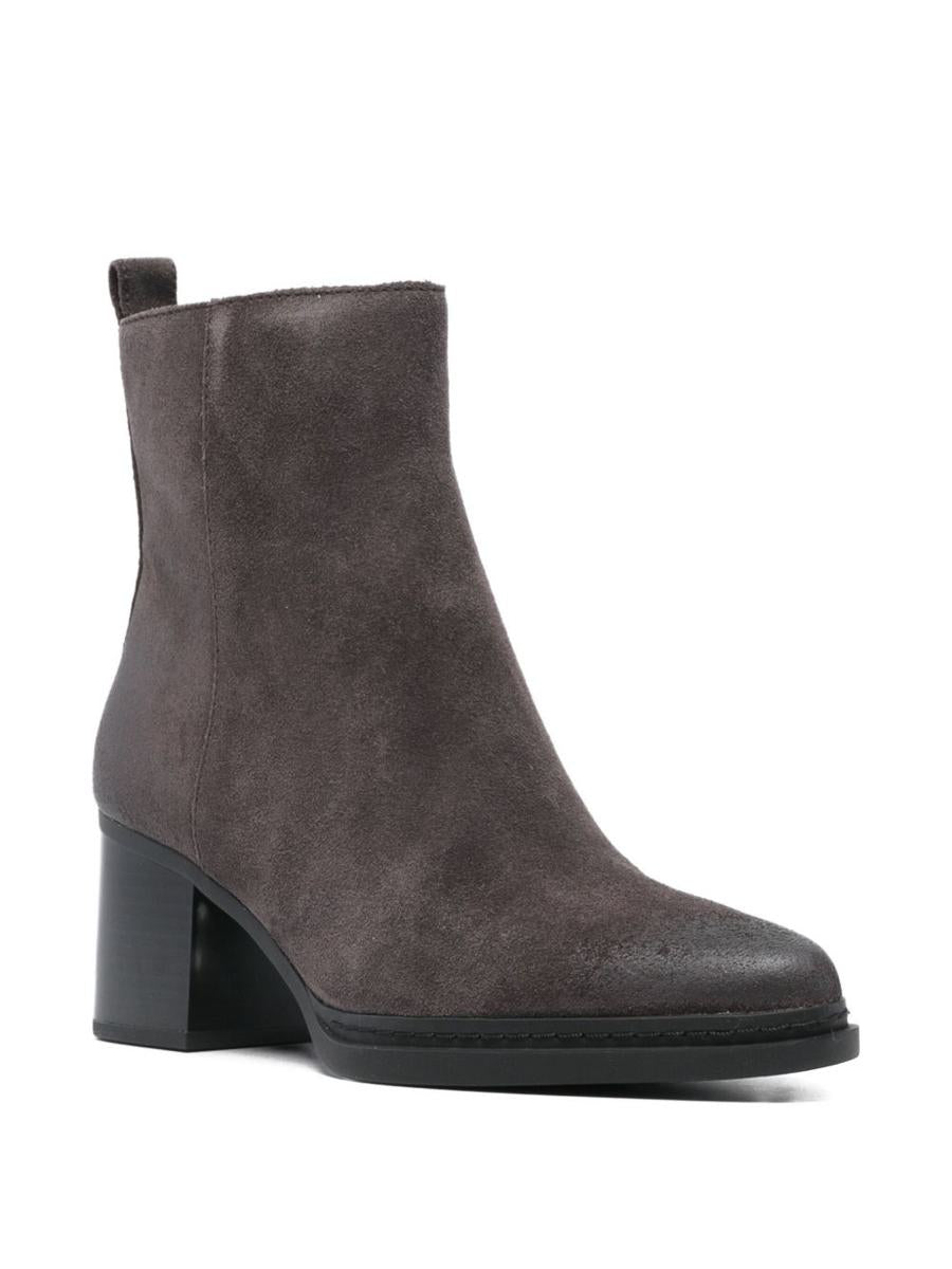 Michael Kors Suede Heeled Ankle Boots