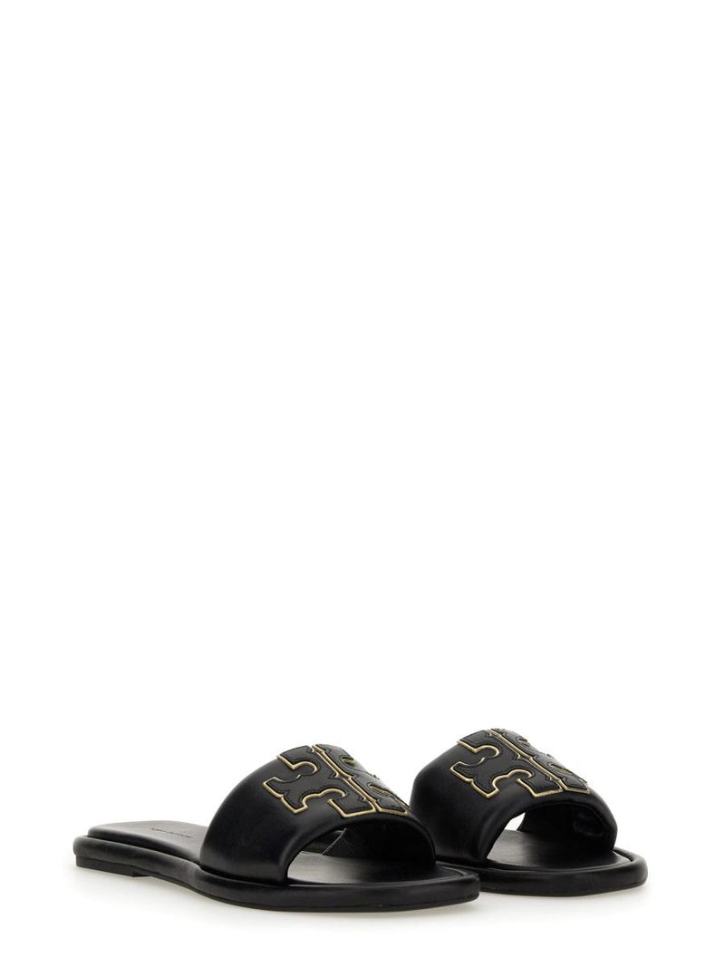 Tory Burch Sandal Slider "Bouble T"