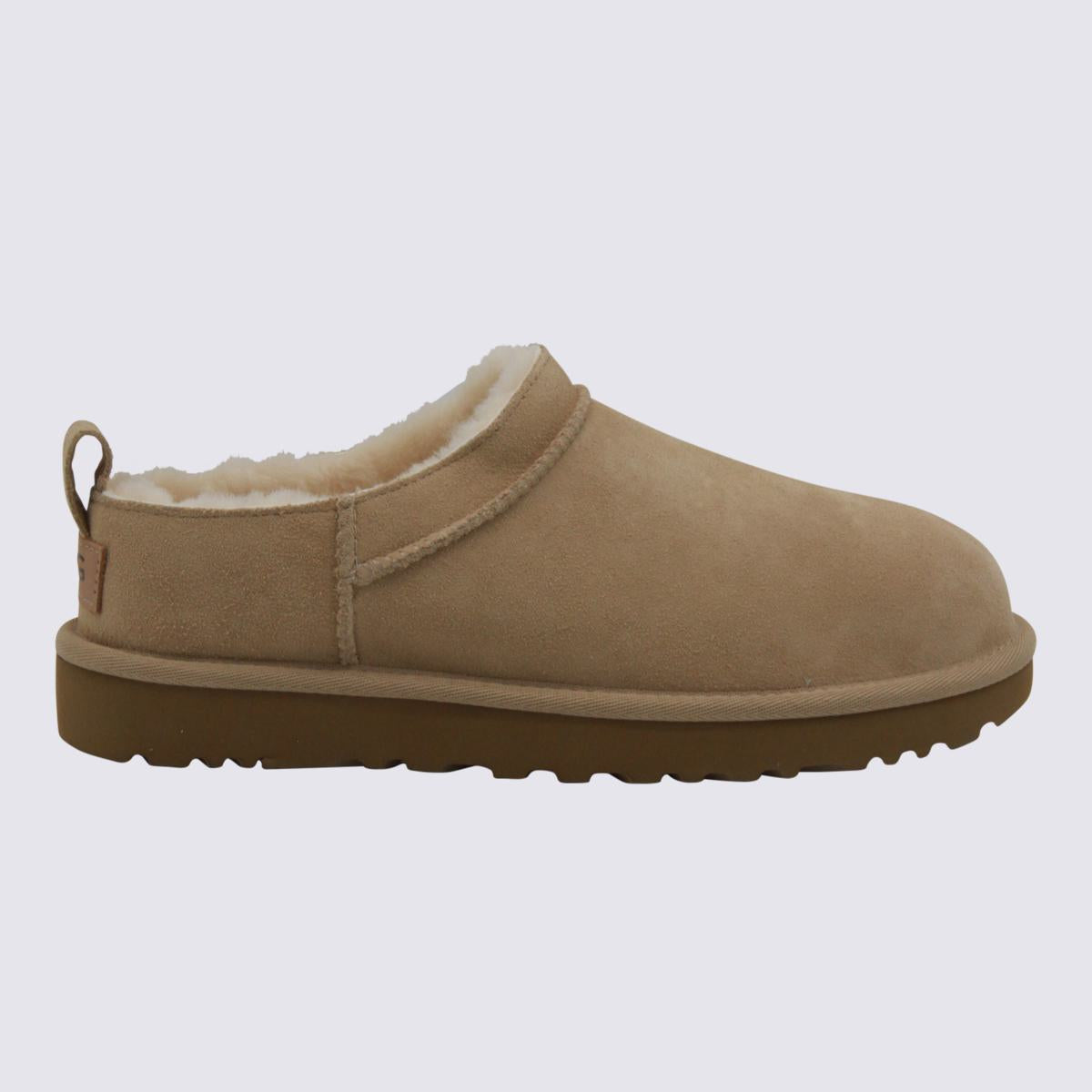 UGG Sand Leather Flats