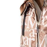 Max Mara Reversible Down Jacket With Camel Hood