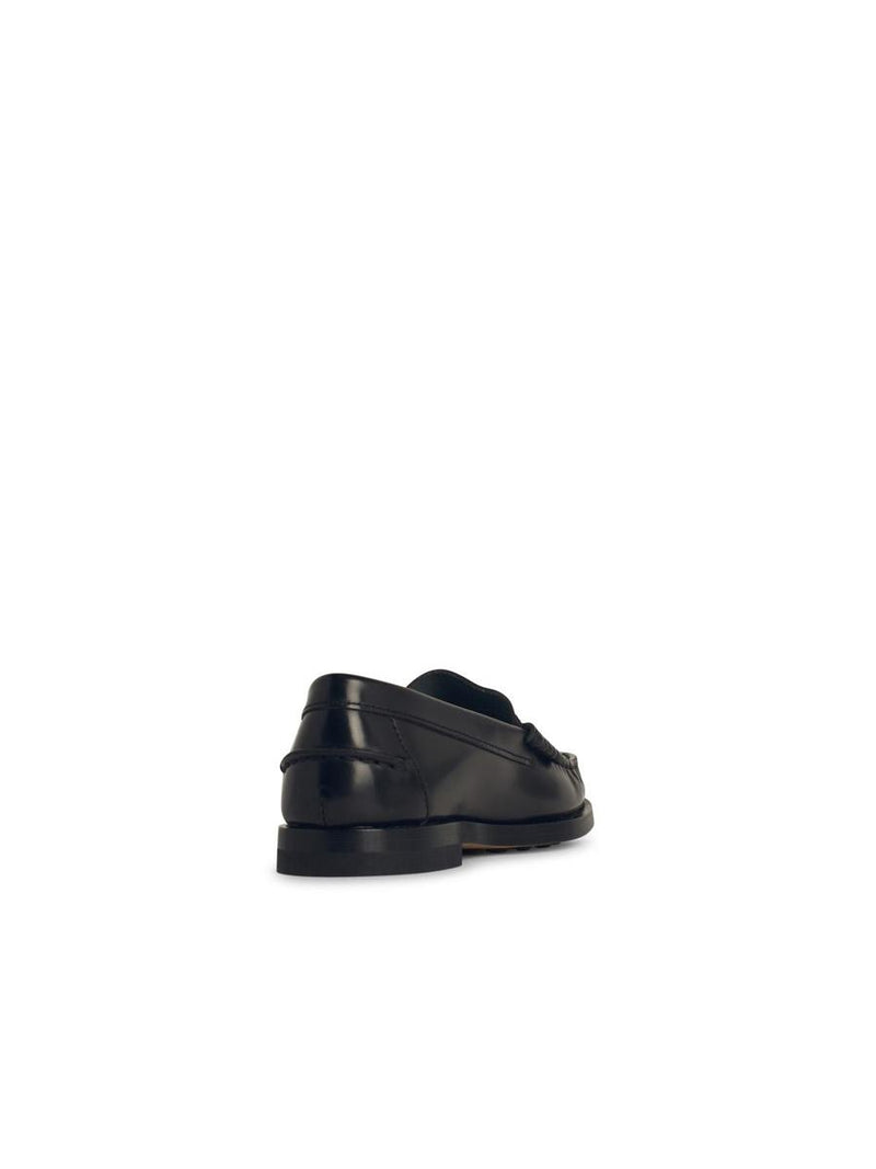 Tod'S Black Leather Loafers