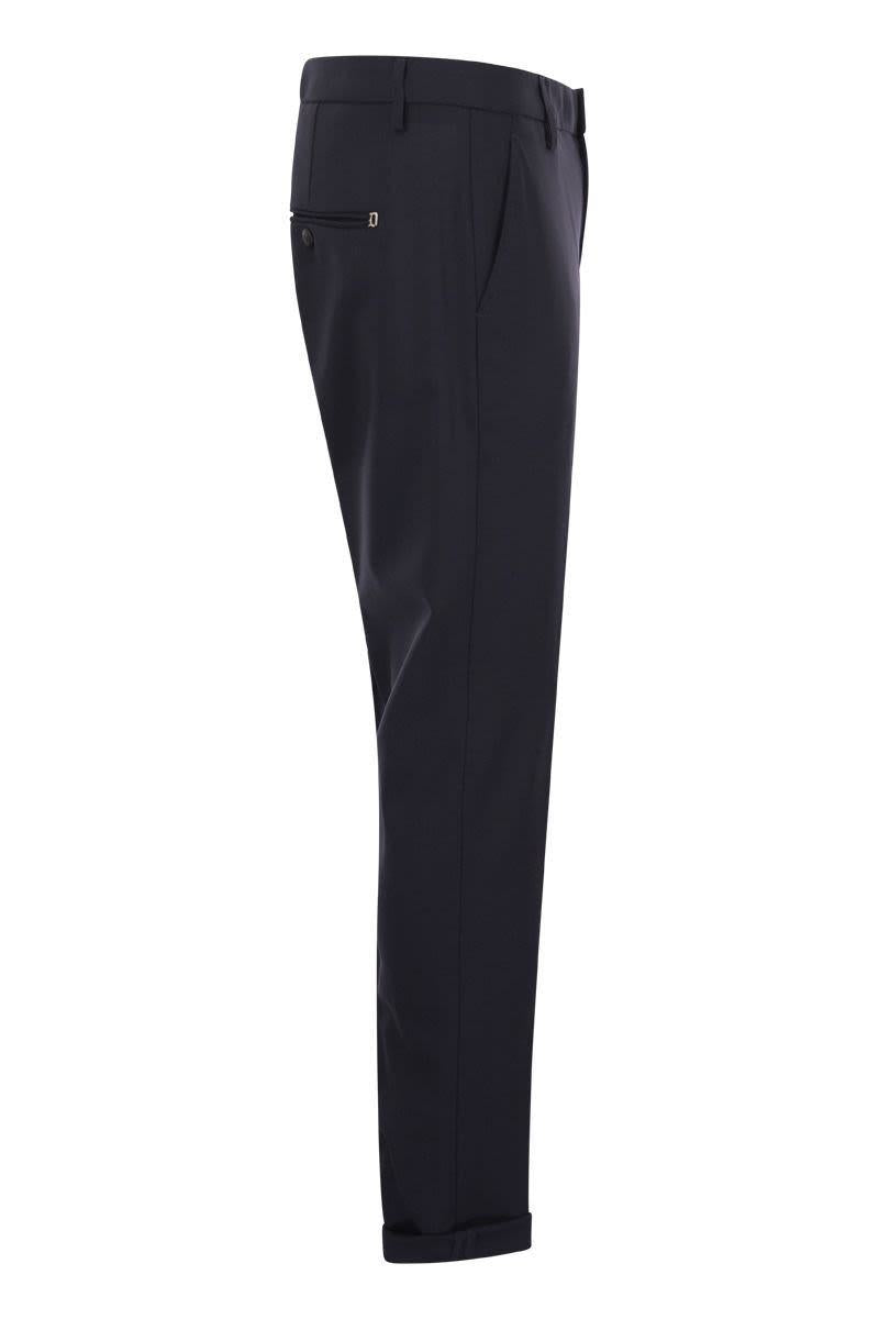 Dondup Gaubert - Wool-Blend Trousers