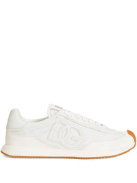 Dolce & Gabbana White Leather Sneakers
