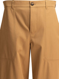 Loewe Cotton And Silk Cargo Trousers