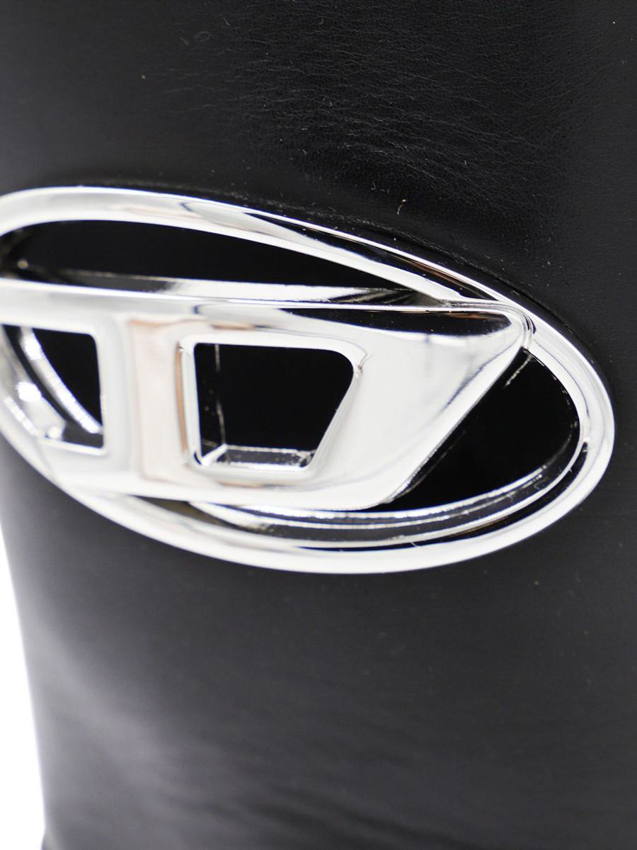 Diesel Leather Biker Boots