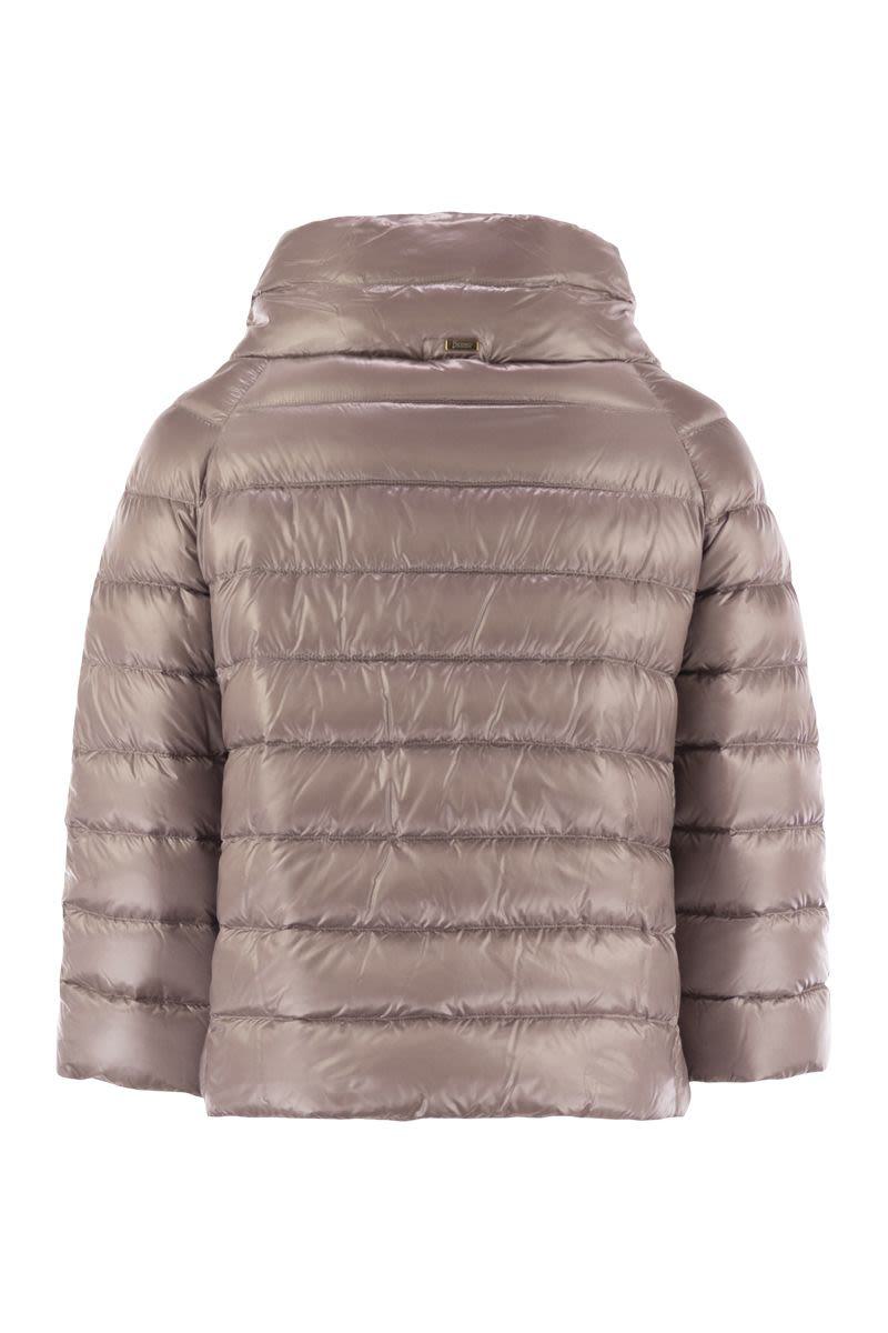 Herno Sofia - Mini Cape With 3/4 Sleeves