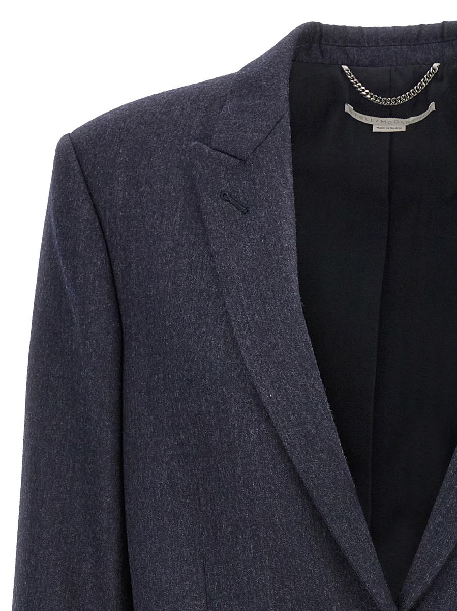 Stella McCartney Single-Breasted Wool Blazer