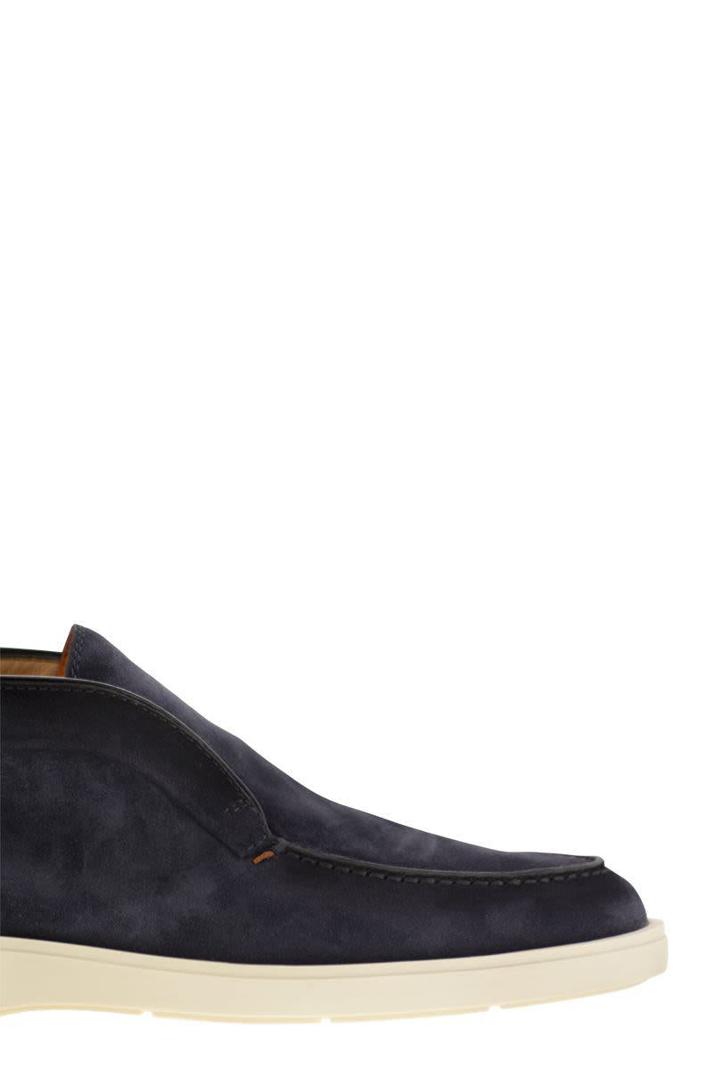 Santoni Suede Desert Boot