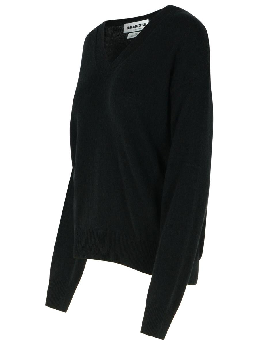 Colorush 'Malibu V 2.0' Black Cashmere Sweater