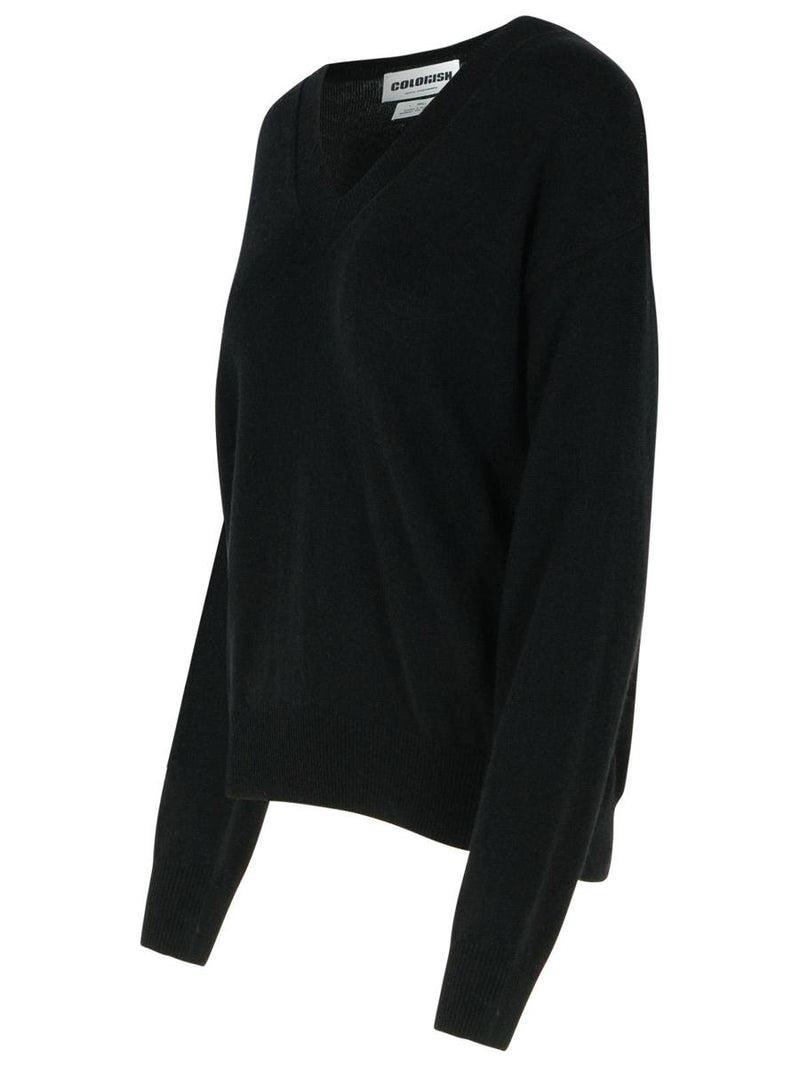 Colorush 'Malibu V 2.0' Black Cashmere Sweater