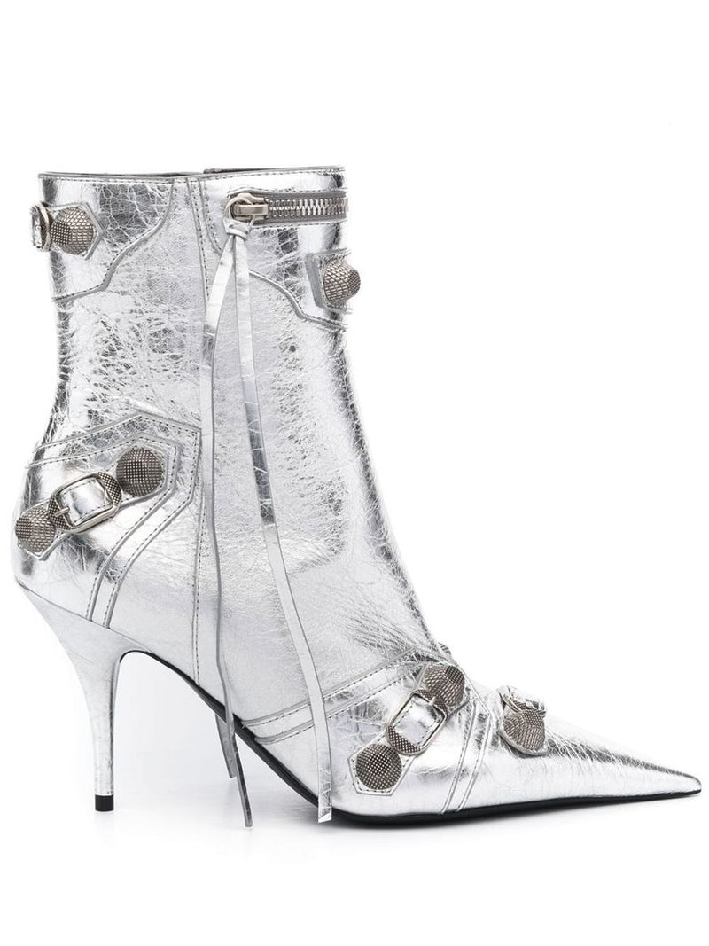 Balenciaga Le Cagole Leather Boots