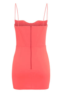 Alex Perry Mini Dress In Technical Fabric