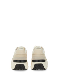 Tod'S Fabric And Suede Sneaker