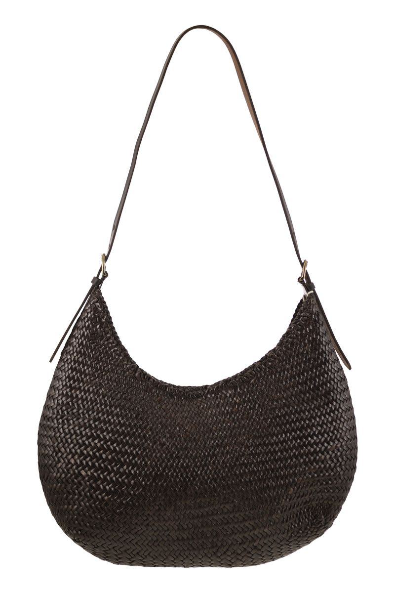 Dragon Diffusion Luna Piena - Woven Leather Bag