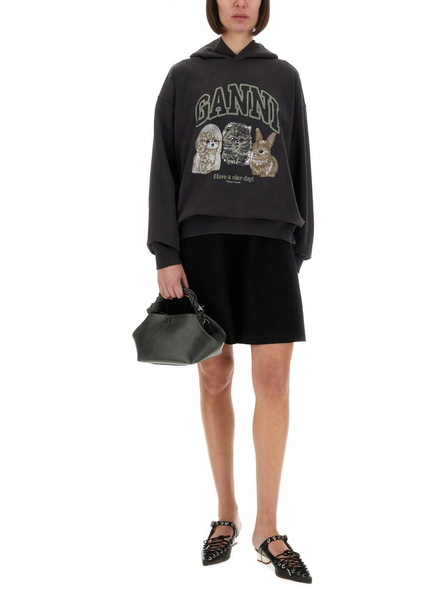 Ganni Oversized "Isoli" Hoodie