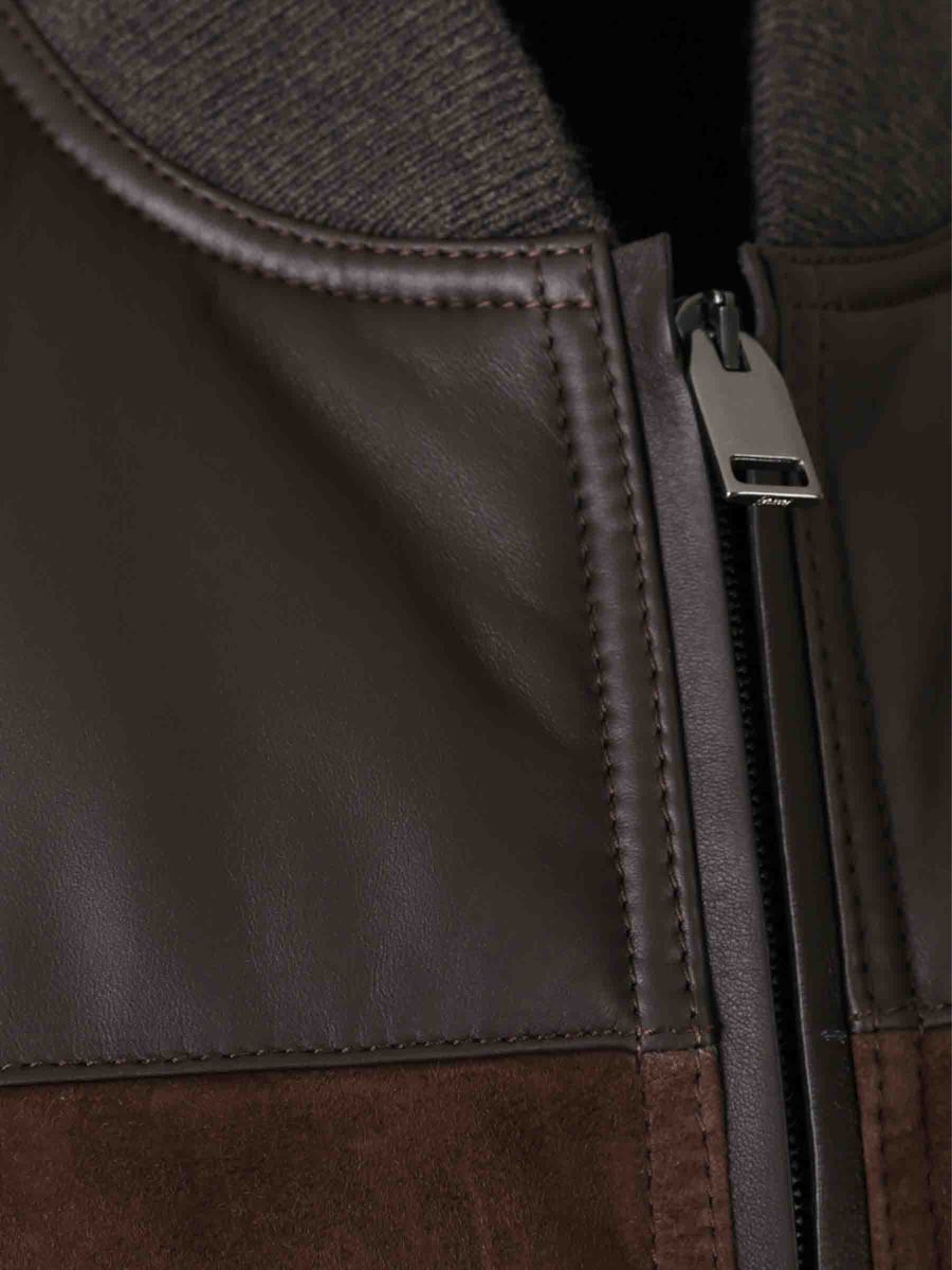 Brioni Leather Vest