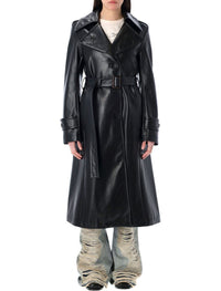 Acne Studios Eco Leather Trench Coat