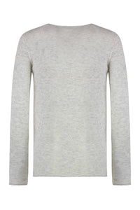 The (Alphabet) The (Knit) - Silk-Cashmere Blend Pullover