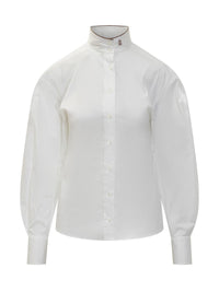 Brunello Cucinelli Brunello Cucinelli Korean Collar Shirt