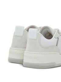 Salvatore Ferragamo Gancini Leather Sneakers