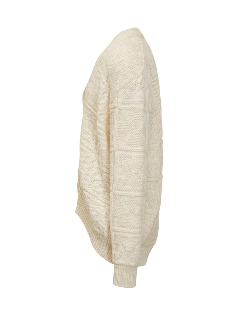 Off-White Off-White Wool Cardigan White