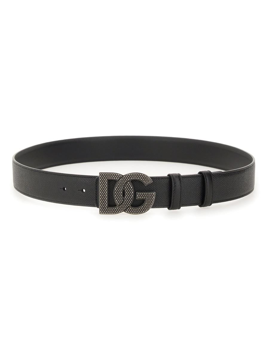 Dolce & Gabbana Loged Belt