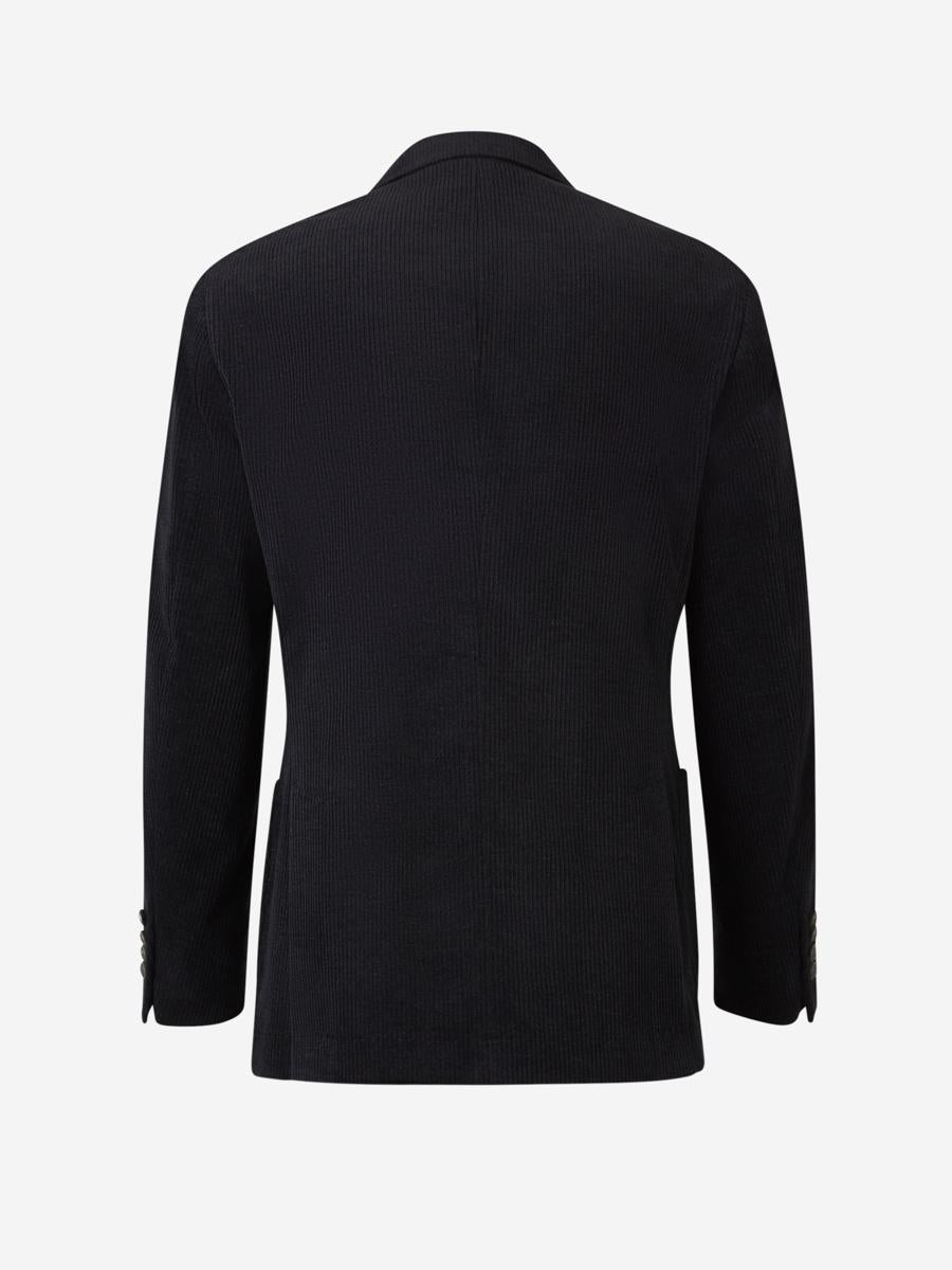 Brunello Cucinelli Corduroy Double-Breasted Blazer