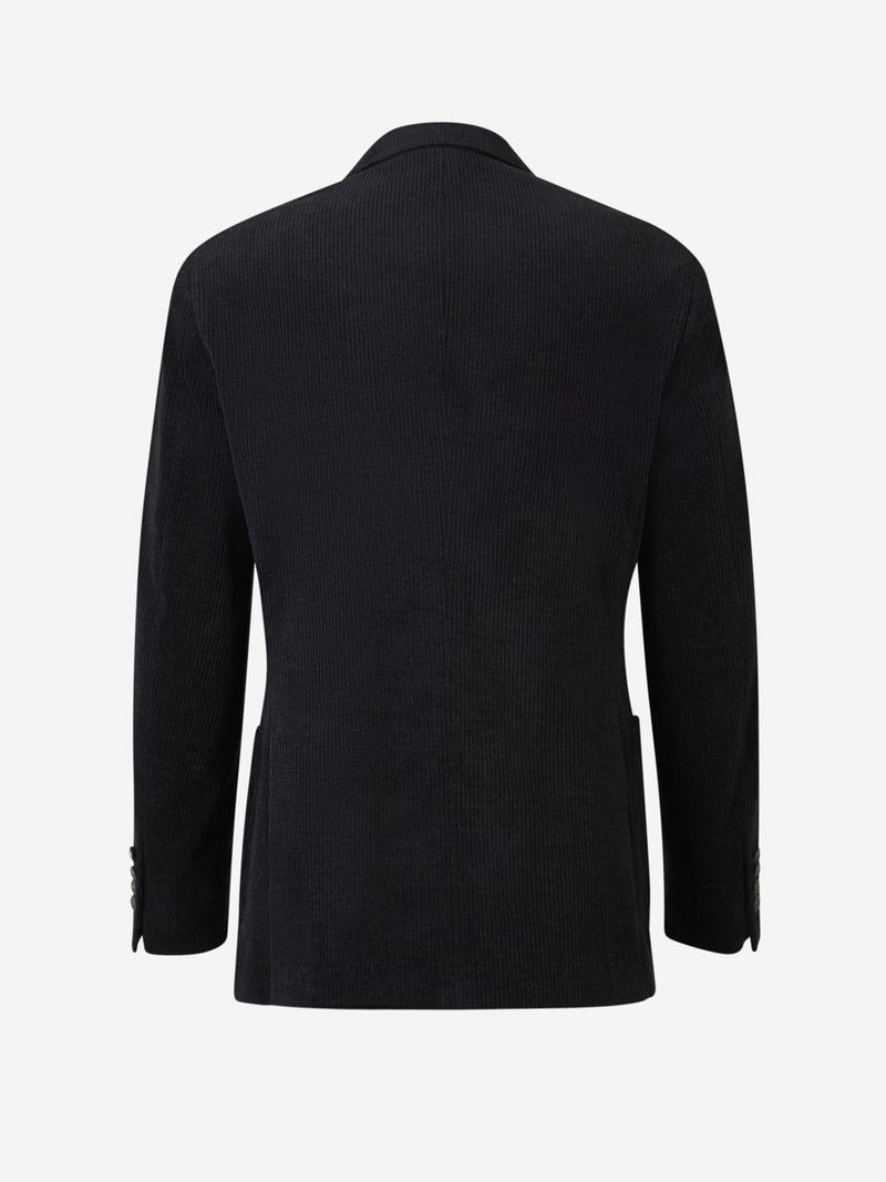Brunello Cucinelli Corduroy Double-Breasted Blazer