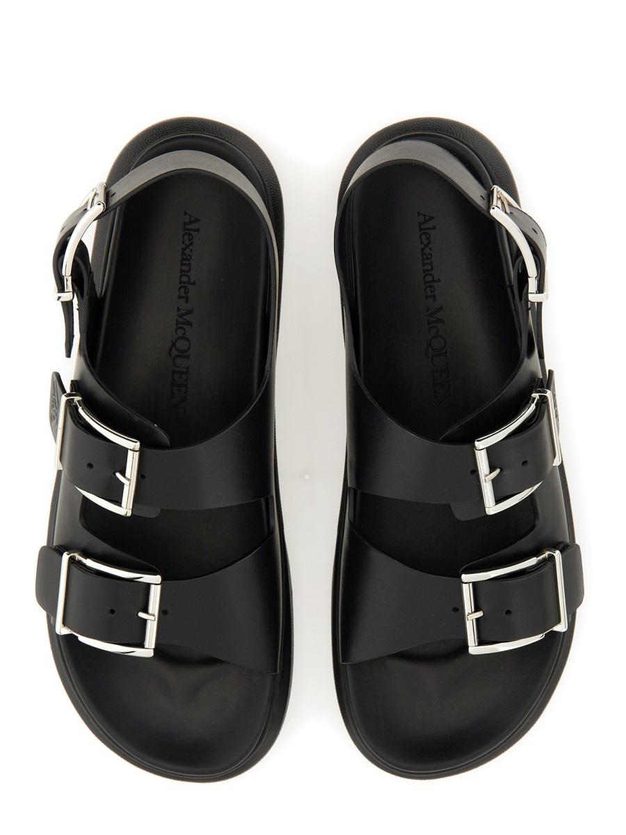 Alexander McQueen Leather Sandal