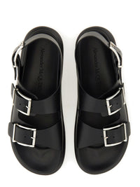Alexander McQueen Leather Sandal