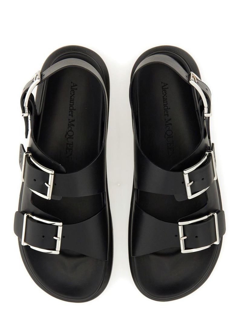 Alexander McQueen Leather Sandal
