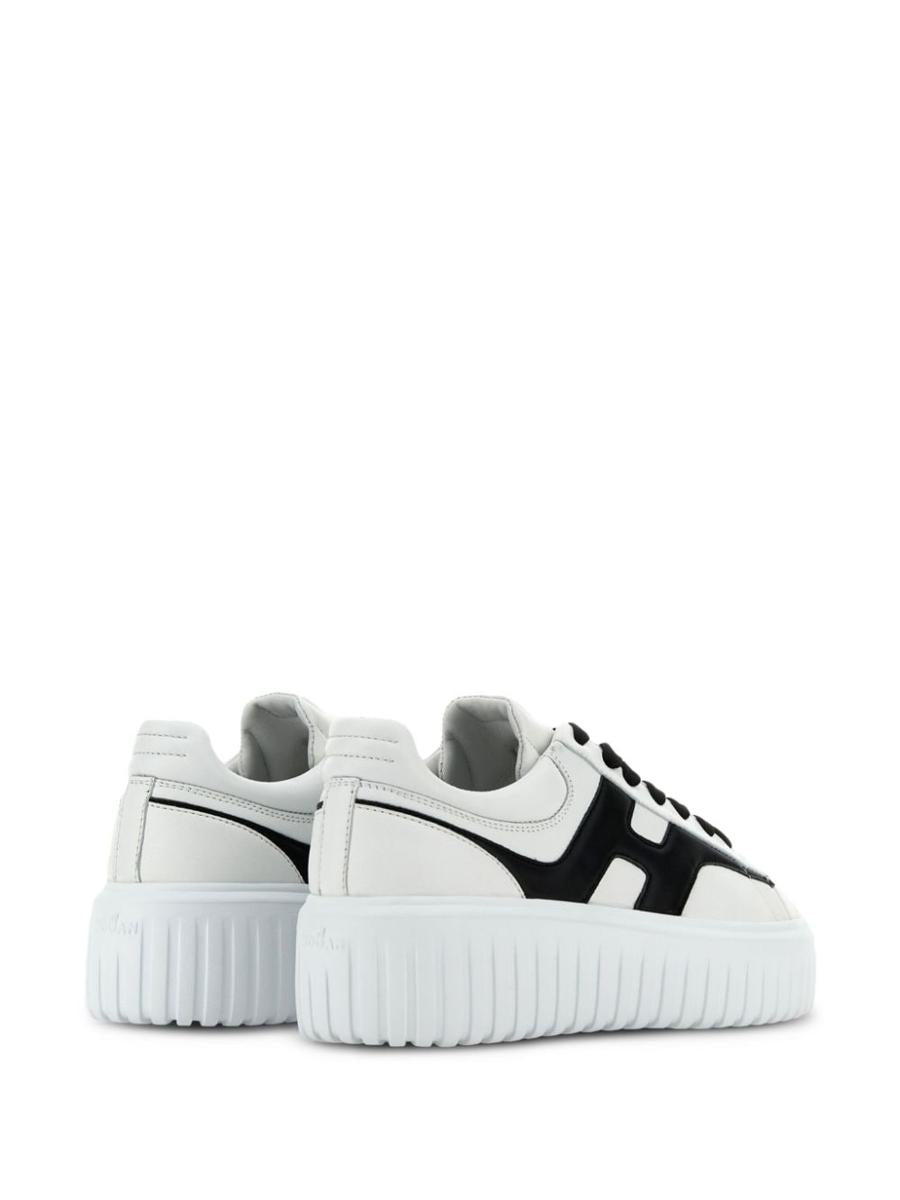 Hogan H-Stripes Leather Sneakers