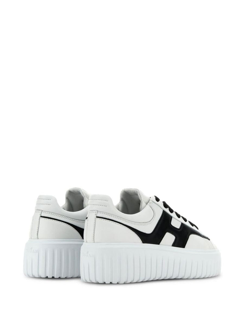Hogan H-Stripes Leather Sneakers