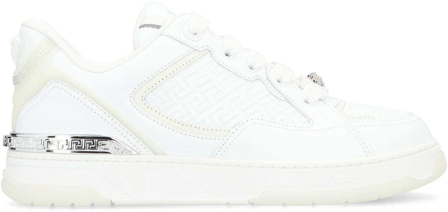 Versace Biggie Basket Low-Top Sneakers