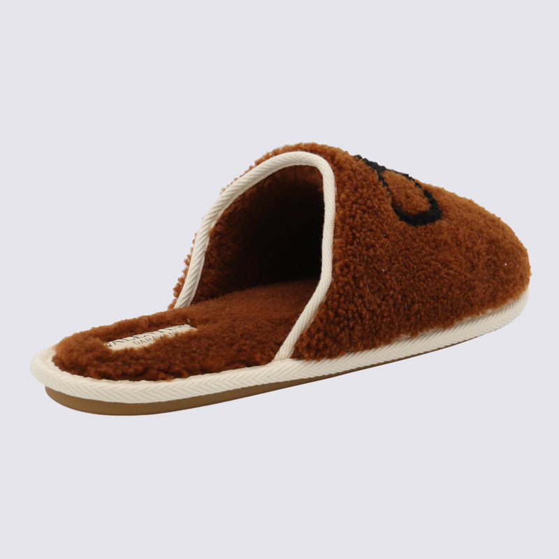 Valentino Garavani Brown Flats