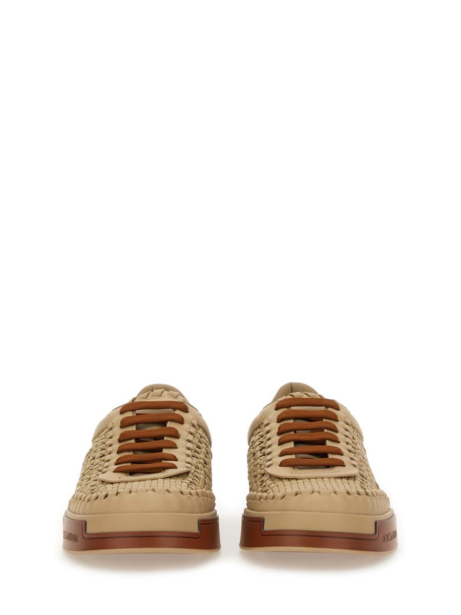 Dolce & Gabbana Woven Portofino Sneaker