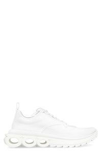 Salvatore Ferragamo Fabric Low-Top Sneakers