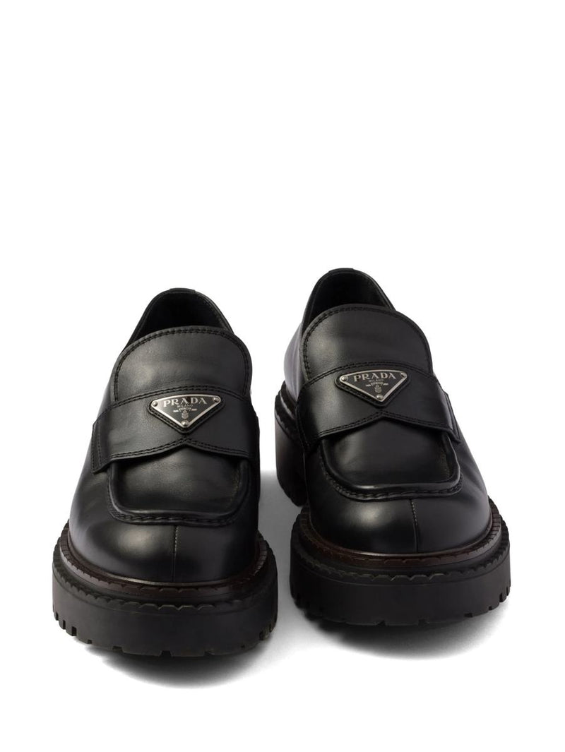Prada Leather Loafers